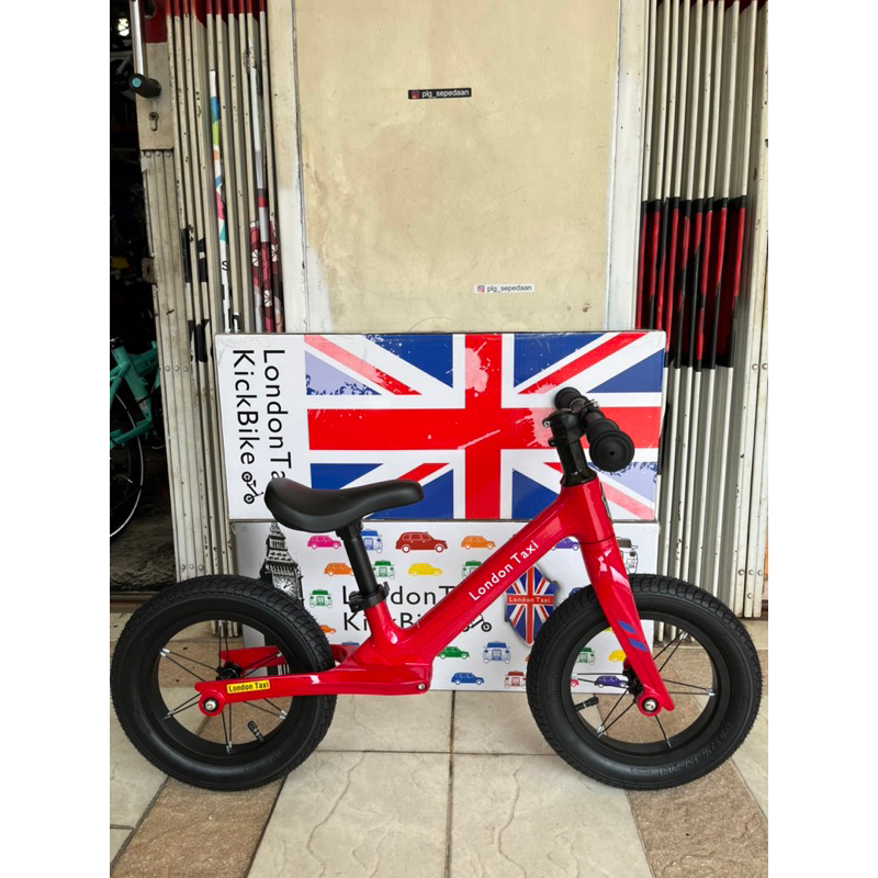 London Taxi Balance Bike PRO - Sepeda Keseimbangan Anak