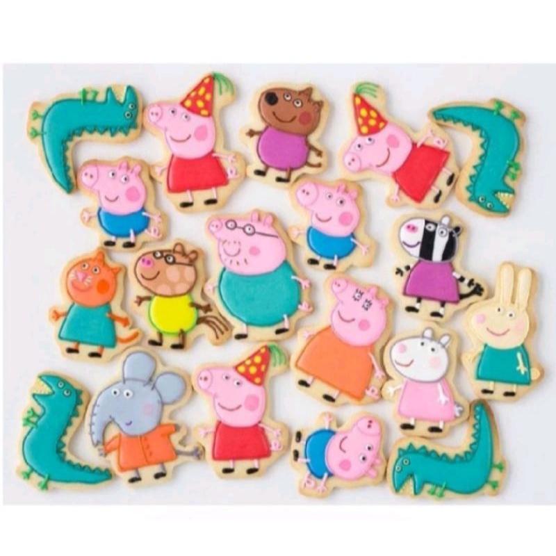 

Catanova Butter Cookies Kukis Hias Karakter Pig