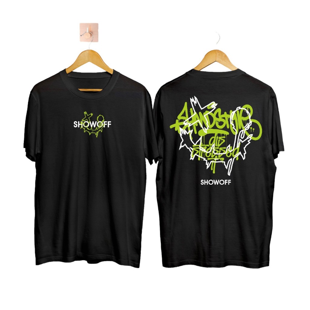 Baju Kaos Hand Style Hitam (COD)/Baju Brand Lokal/Brand Lokal Baju/Others/Kaos Pria Dewasa/Baju Bran