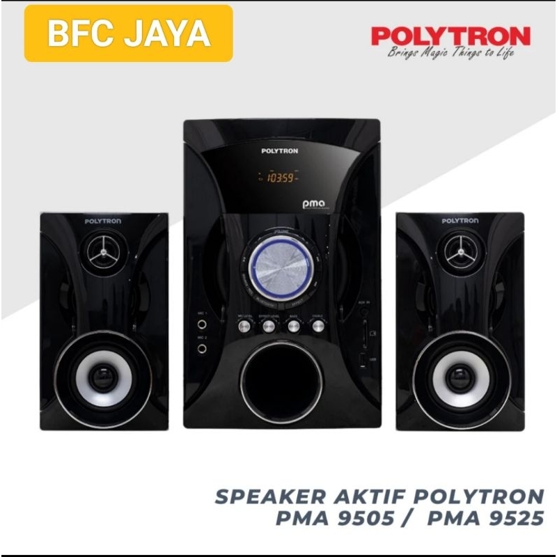 POLYTRON SPEAKER AKTIF PMA 9525-9505 / SPEAKER AKTIVE POLYTRON PMA 9525 9505