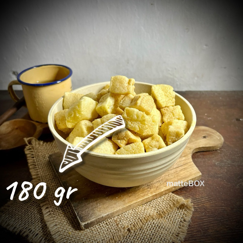 

Kerupuk Dadu Rambak (180 gr)