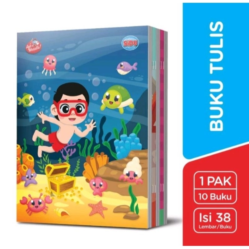 

Buku Sidu Sinar Dunia Motif Warna Random Harga Murah Meriah Original
