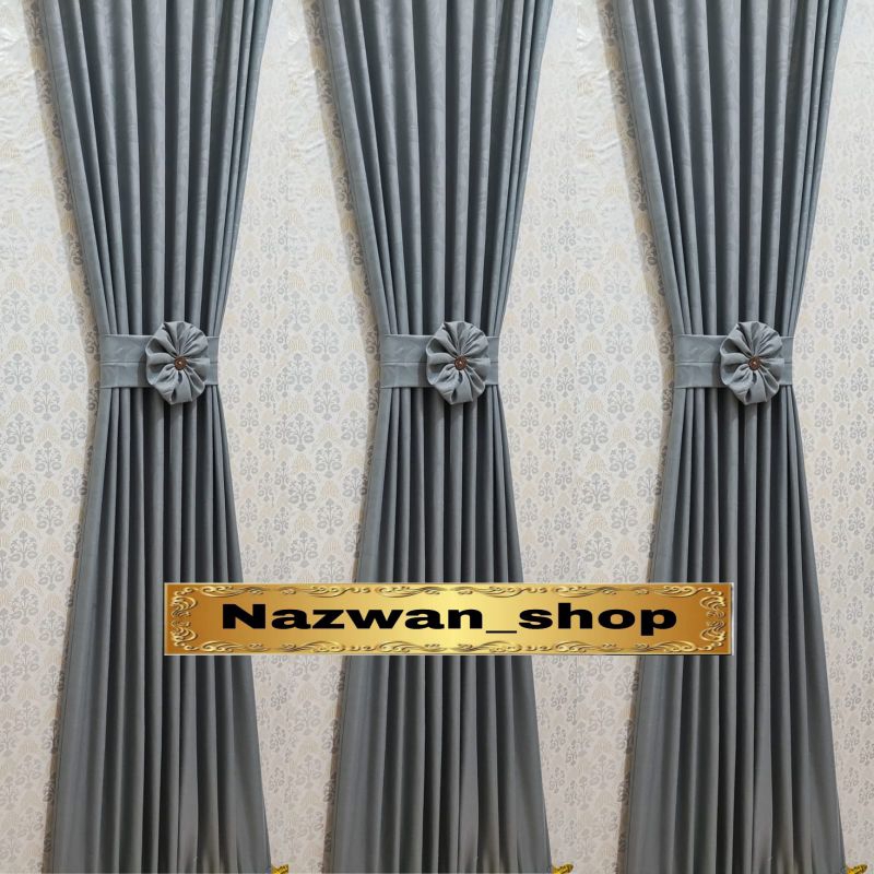 gorden kupu kupu gorden jendela minimalis gorden estetik ikat pita