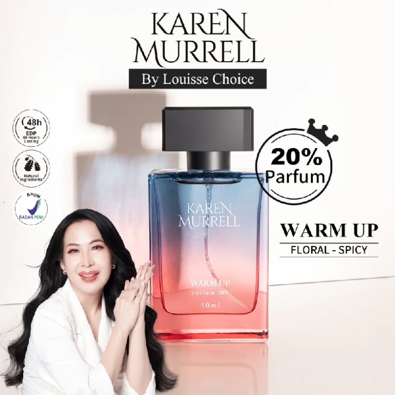 KAREN MURRELL - WARM UP Parfum 20% 50ML By Louisse Choice