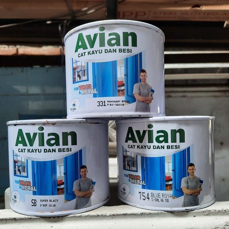 Avian 1ons 100cc Cat Kayu dan Besi Avian Kecil