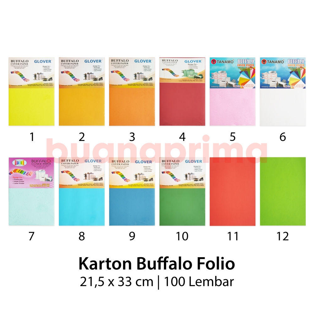 

Karton Buffalo Folio Kertas Jeruk F4 Warna Kuning PU Merah Tua Muda Biru Tua Hijau Tua Pink Orange Putih Kertas Jilid Kertas Kambing