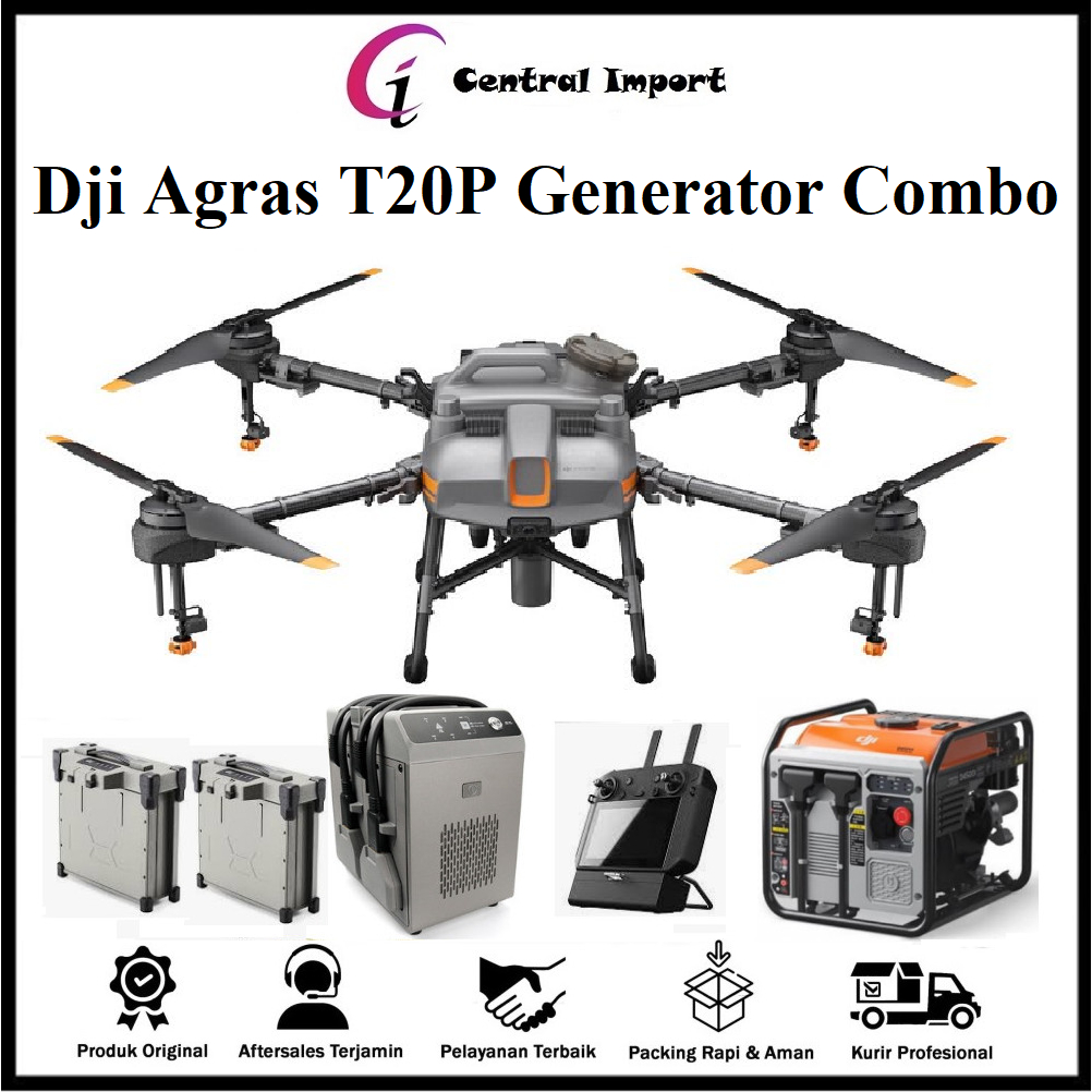 Drone Dji Agras T20P Generator Combo Original - Agras T20P Generator