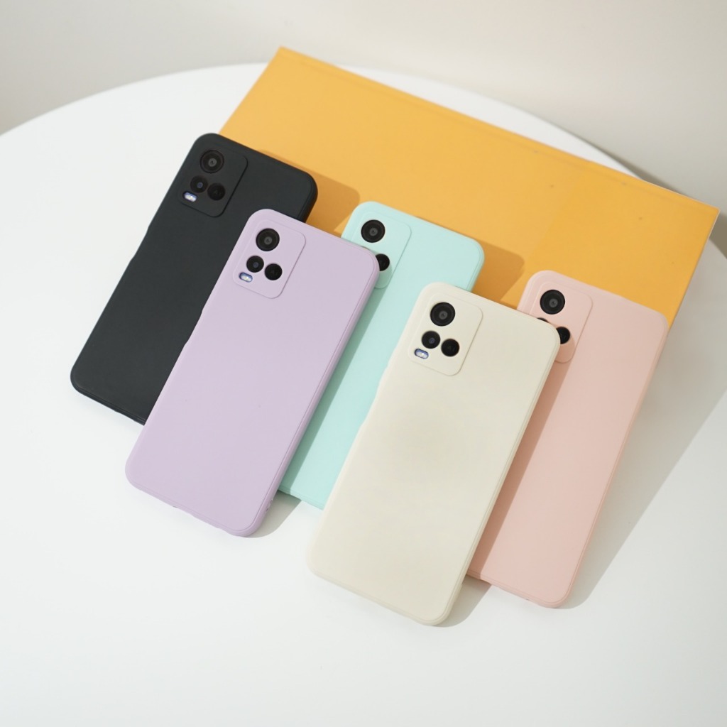 Softcase Protect Kamera Vivo Y21 Y21S Y33S Y33T- Case Pelindung HP Y21 Y21S Y33S Y33T - Casing Silik