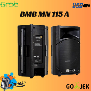 SPEAKER AKTIF BMB MN 115 A / MN-115 A / MN 115A WOOFER 15 INCH 300 WATT BODY FIBER GARANSI RESMI BMB