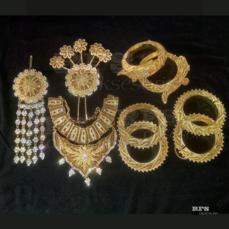 Set Aksesoris Pengantin Bugis-Makassar || MODEL 2