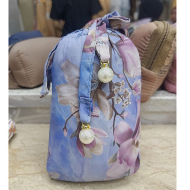 Mukenah Parasut Korea Mukenah Traveling Polos Dan Motif Bahan Adem dan dingin Mukenah