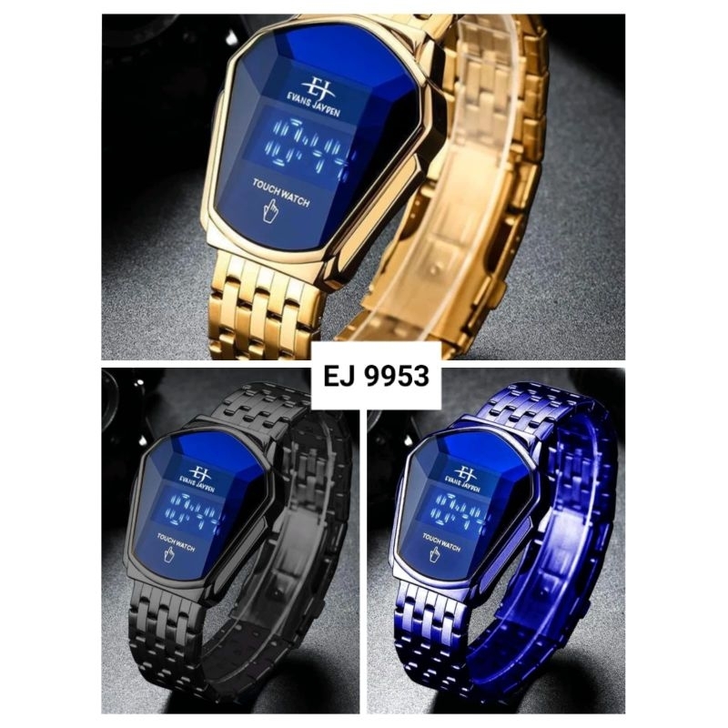 Jam Tangan Pria Evans Jayden EJ 9953 toch screen futuristic