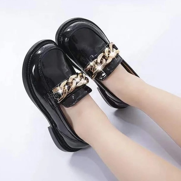 sepatu docmart anak perempuan / sepatu docmart model rantai / docmart anak / docmart anak cewek / se