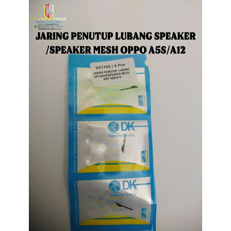 JARING PENUTUP LUBANG SPEAKER/SPEAKER MESH OPPO A5S/A12