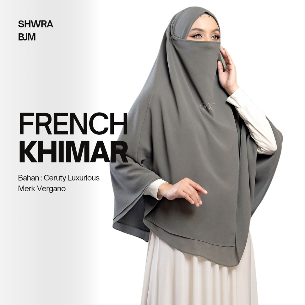 KHIMAR HAYA VERGANO || KHIMAR VERGANO FRENCH KHIMAR