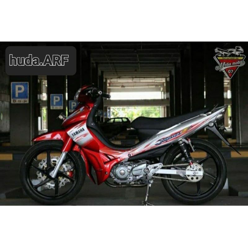 striping sticker lis decal standar ori yamaha jupiter z 2007 jup z burhan
