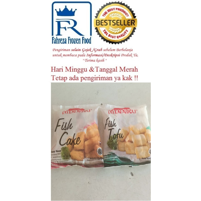 

Minaku Fish Cake, Fish Tofu 500 Gram Harga Promo