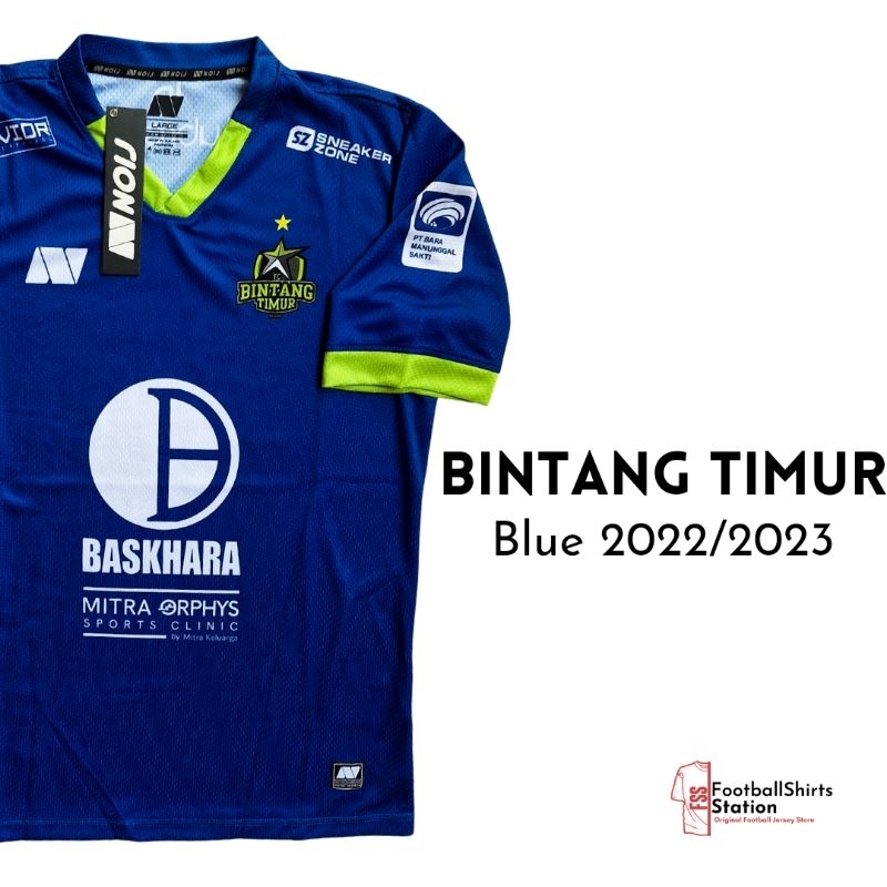 Jersey Bintang Timur Surabaya Supporter Version 2022/2023 Blue Original Noij