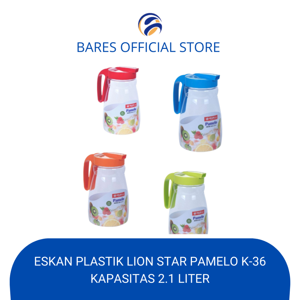 Eskan Ceret Air Plastik Lion Star Pamelo K-36 Kapasitas 2.1 Liter
