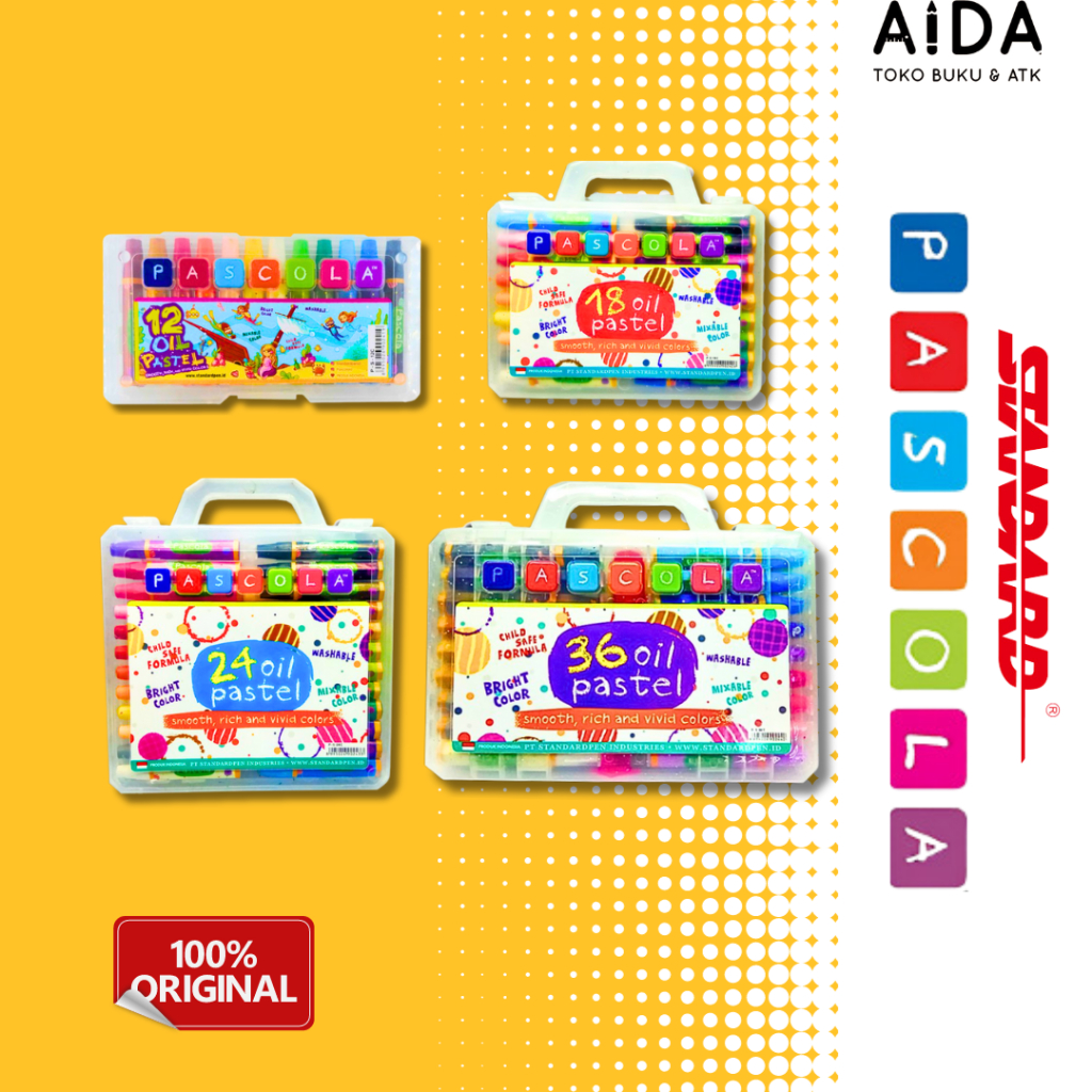 STANDARD PASCOLA OIL PASTEL KRAYON PASCOLA CRAYON PASCOLA