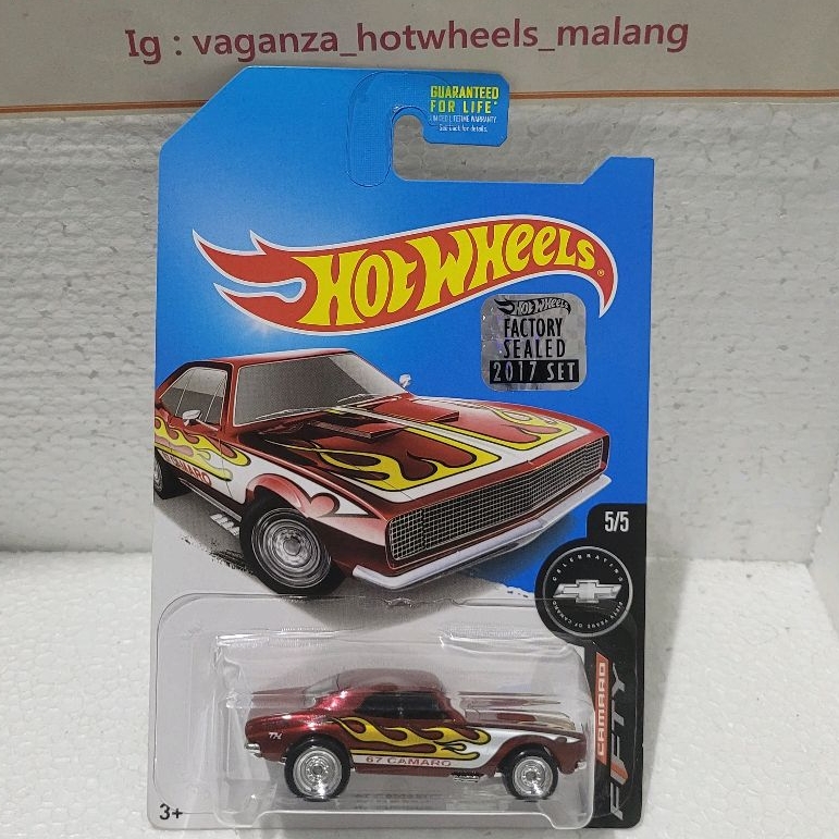 Hot Wheels STH '67 Camaro. Hot Wheels Super Treasure Hunt Factory Sealed 67 Camaro