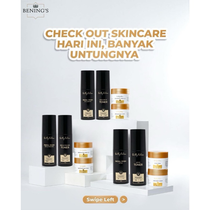 PROMO! ECER BENING SKINCARE BY DR OKY PRATAMA BENING'S CLINIC