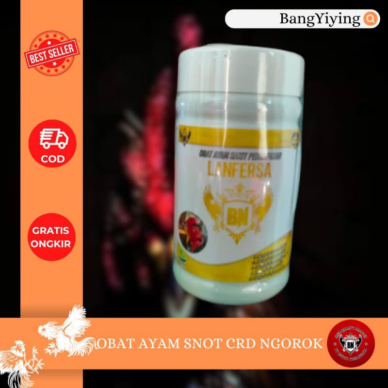 LANFERSA OBAT HERBAL AYAM SAKIT NGOROK FLU SNOT CRD SAKIT PERNAPASAN