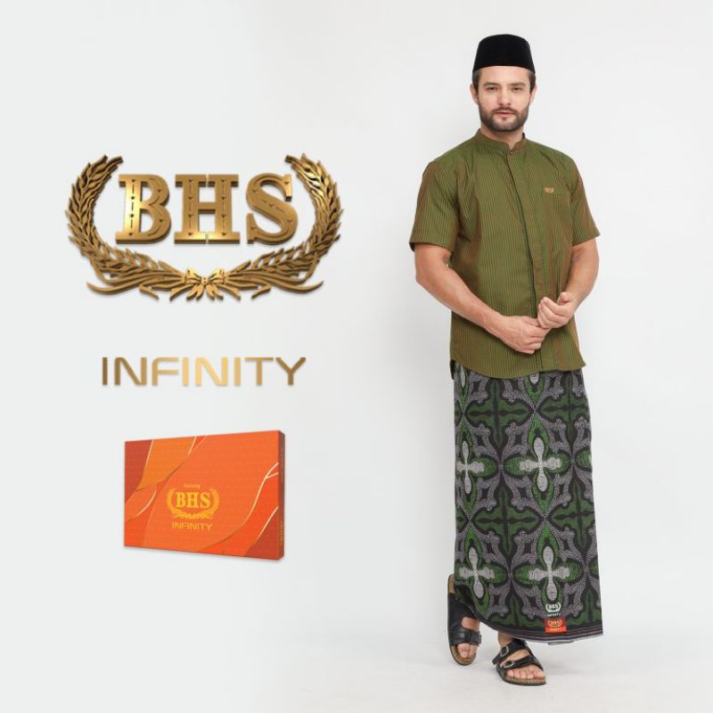 Sarung BHS Infinity Gold Motif V34 CBA 029
