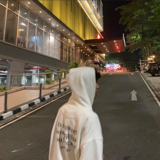 Hoodie Apathy S1 (CAS) White And Black