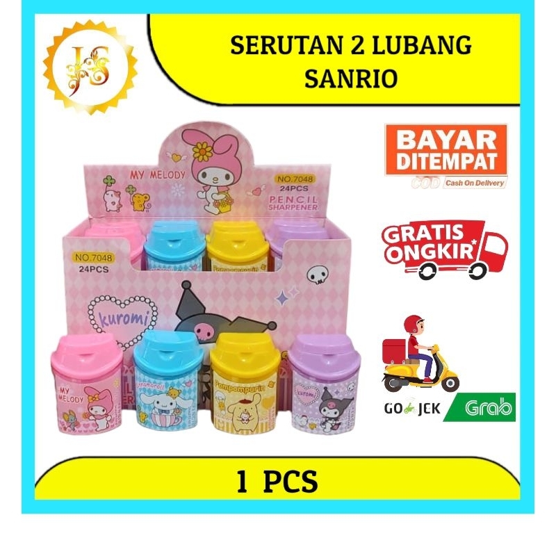 

SERUTAN 2 LUBANG MODEL TEMPAT SAMPAH MOTIF SANRIO