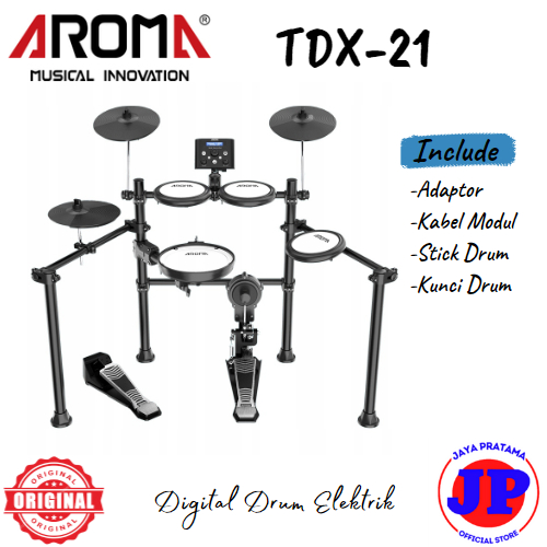 Aroma TDX21 Drum Elektrik Set Original TDX-21