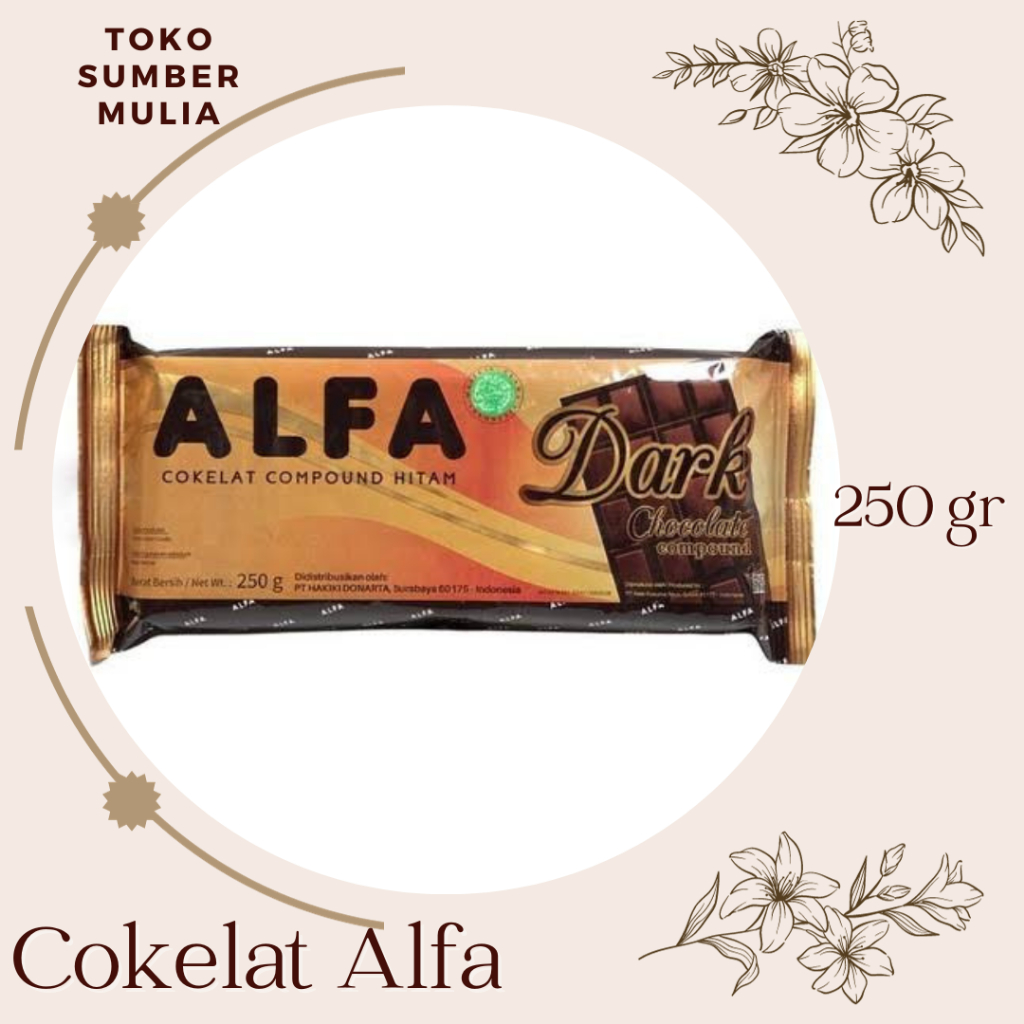 

Alfa Cokelat Compound Hitam 250 gram