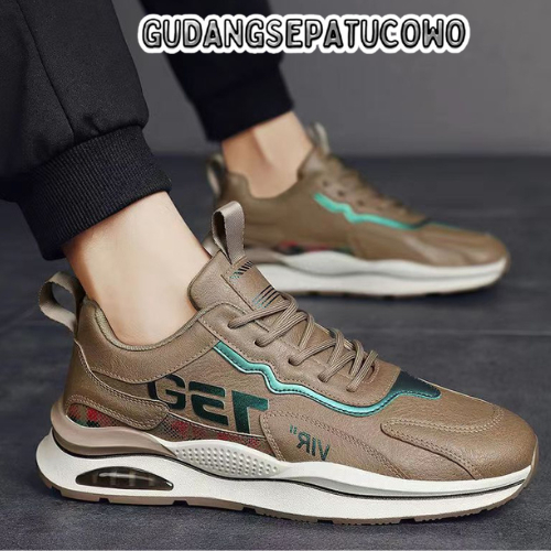 GUDANG SEPATU Pria Sepatu Cowok Rigel Sneakers Import Karet Empuk