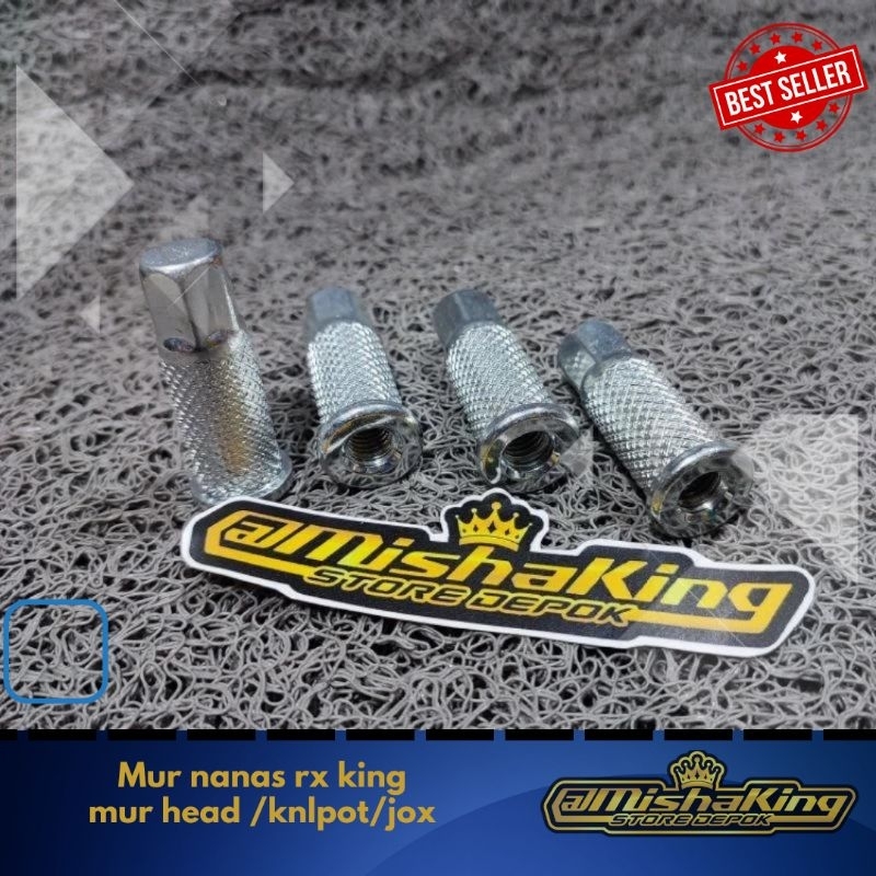 Baut head rx king model nanas 4 pcs baut blok head rx king rxs
