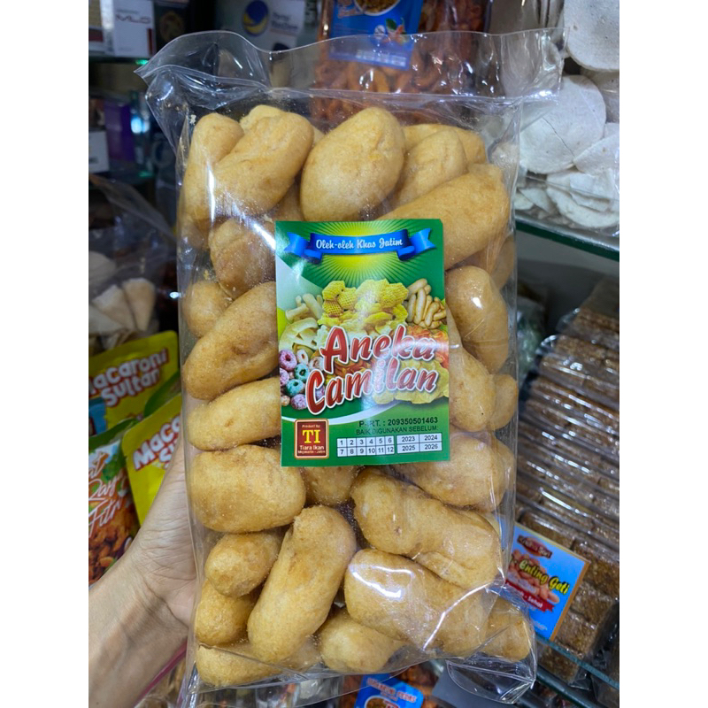

KRUPUK IKAN TENGIRI AMPLANG TENGIRI 200GR PREMIUM SUPER ENAK OLEH - OLEH KHAS BLITAR