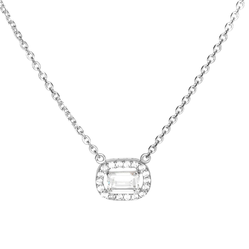 Kalung Rantai Emas Solitaire 7k - Agatha Gold Necklace - WZ 01 - Juene Jewelry