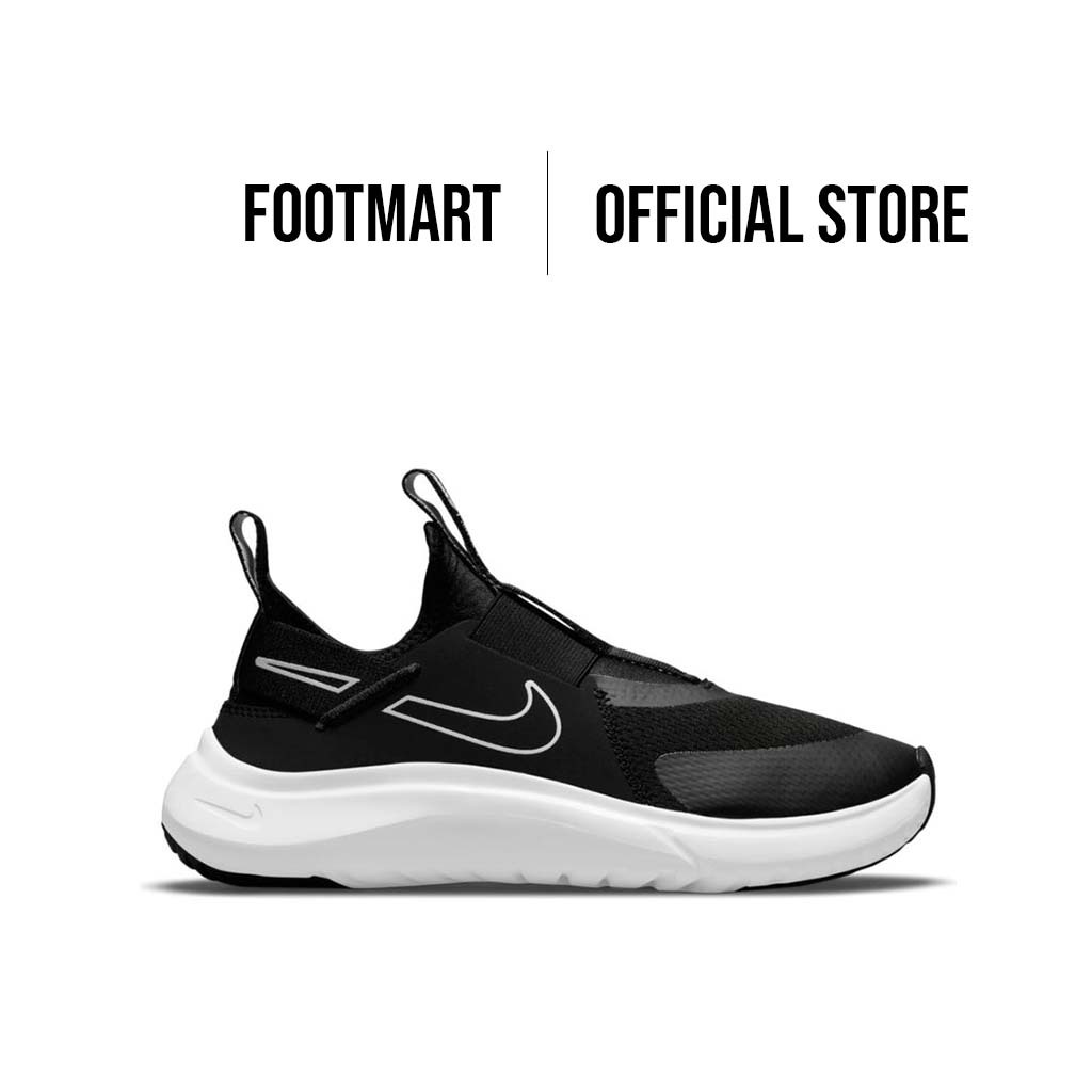 Sepatu Running Sport Nike Flex Plus (GS) Kids White Black Original BNIB 100%