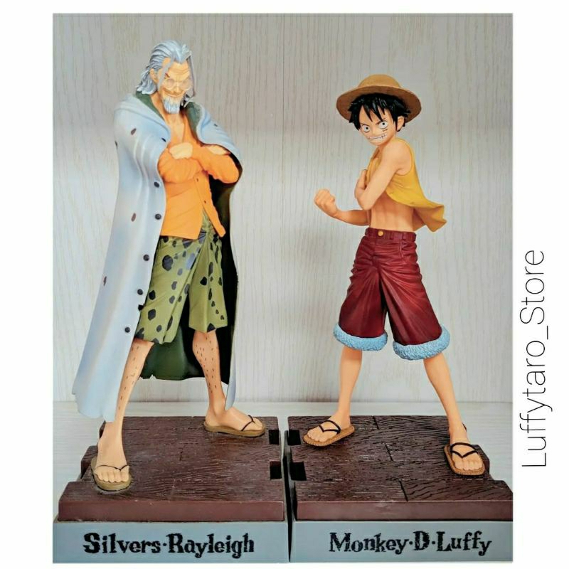 Action Figure Luffy & Rayleigh One Piece Romance Dawn Ichiban Kuji