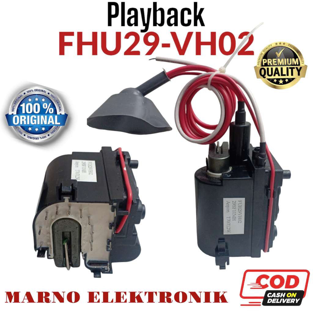 PLAYBACK PLYBACK FLYBACK  TV POLYTRON  FUH29VH02 FUH 29VH02 ORIGINAL