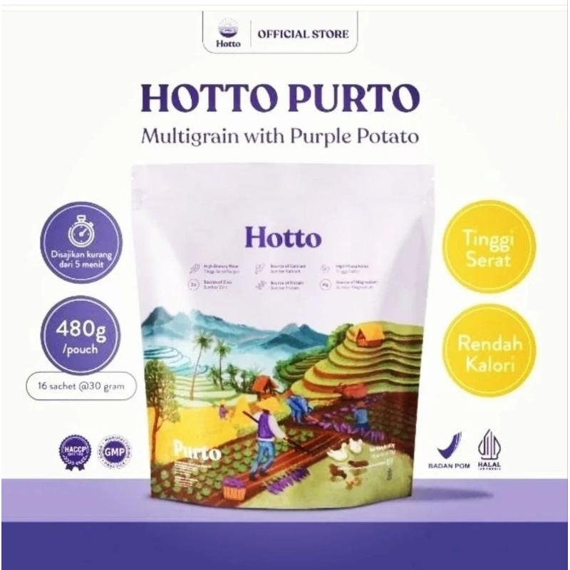 

HOTTO PURTO MULTIGRAIN WITH PURPLE POTATO