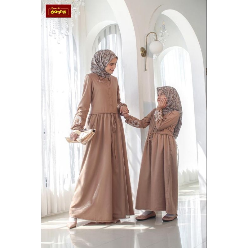ABAYA KAPEL IBU DAN ANAK  D'ZOEYA BY DANNIS