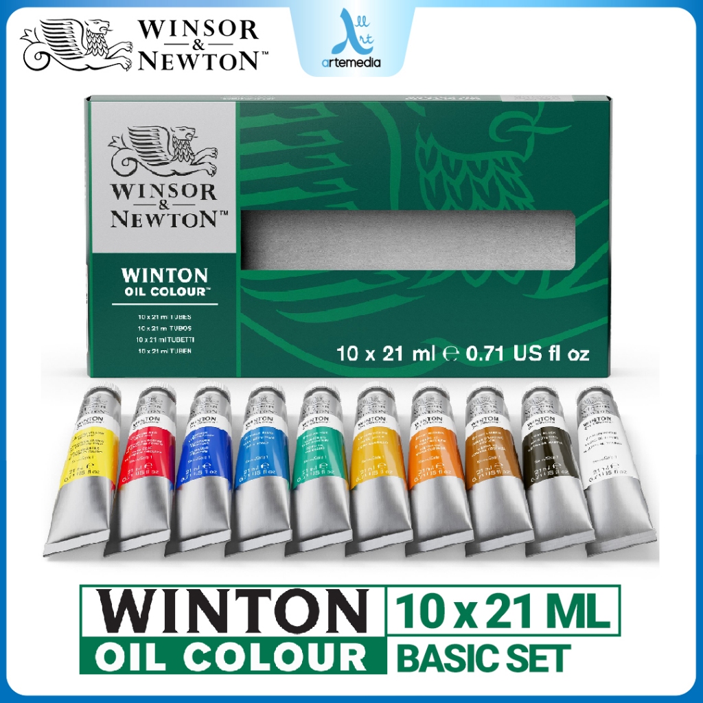 

Winsor & Newton Winton 10x21ml Oil Color Paint Set