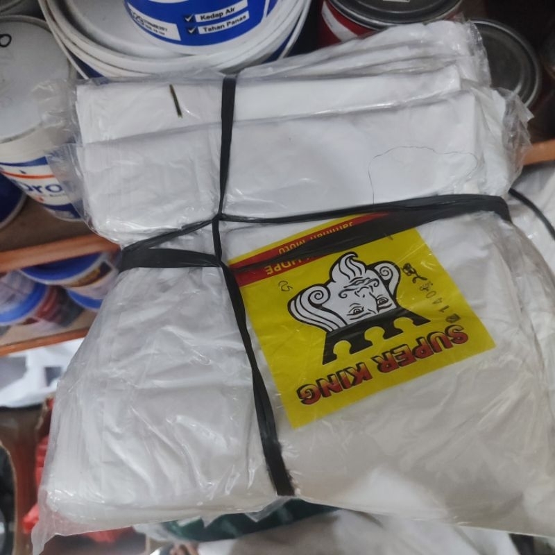 TERMURAH PLASTIK HDPE TANGGUNG 21X40 KANTONG PLASTIK KRESEK
