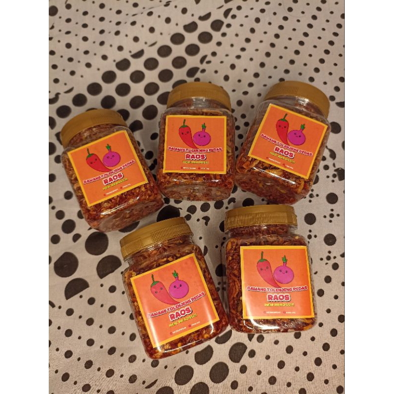 

Bawang Tolenjeng Pedas RAOS - ORIGINAL PEDAS