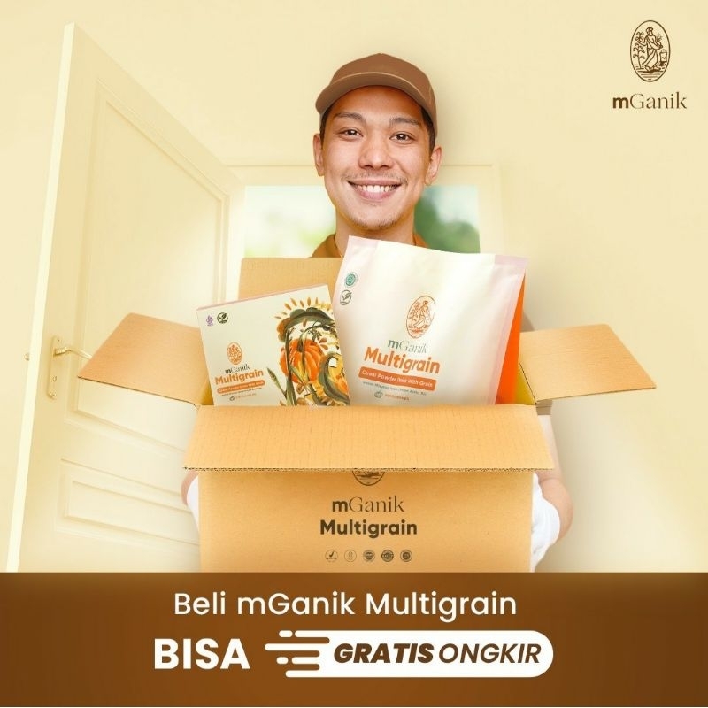 mGanik Multigrain Paket 1 Bulan Suplemen Nutrisi Kesehatan Gula Darah