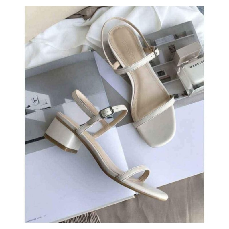 SANDAL WANITA DEWASA TERBARU MODEL HAK TAHU 3CM SIZE 36/40