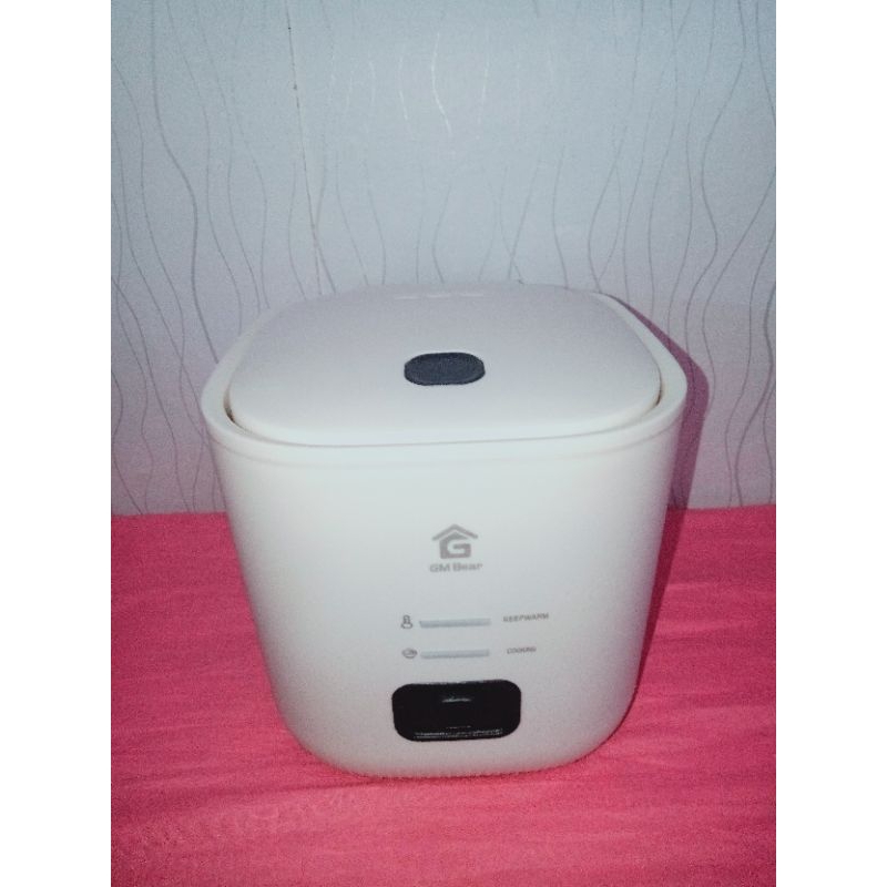 GM Bear rice cooker mini 0,8L - Penanak nasi 300watt smart