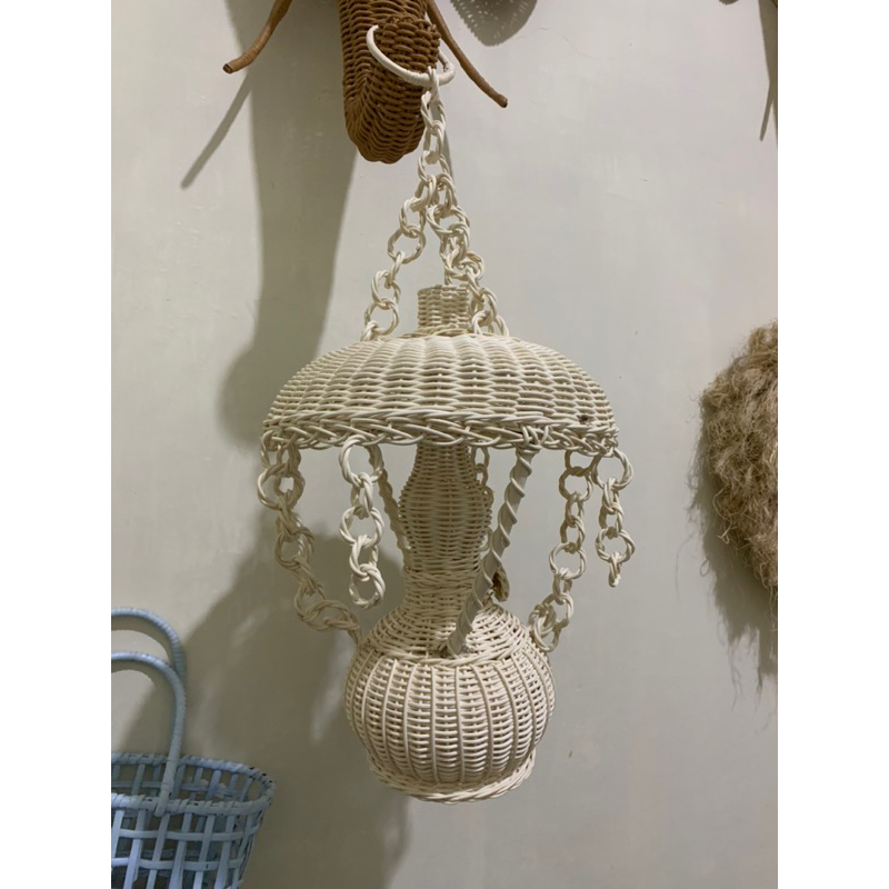 cup lampu/lampu gantung/lampu hias/lampu rotan/cup lampu