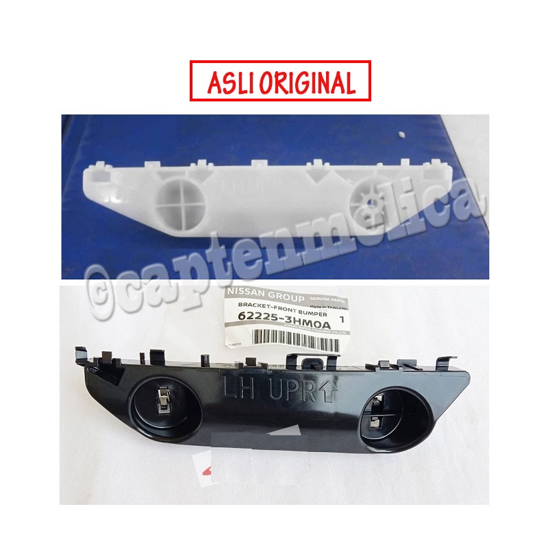 ORI Breket Braket Bracket Dudukan Pegangan Bemper Bumper DEPAN BELAKANG Nissan March 2010 2011 2012 