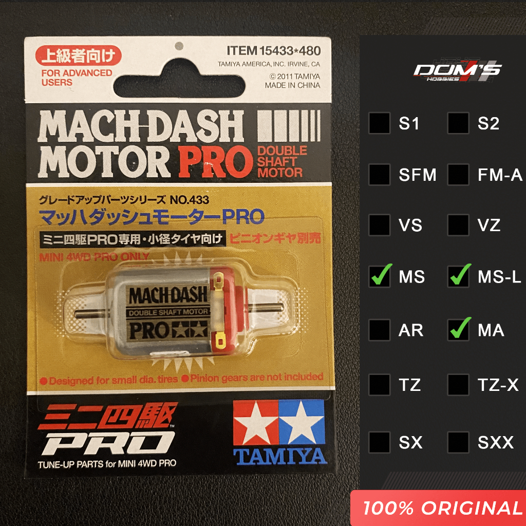 TAMIYA 15433 DINAMO MACH DASH / MACH DASH MOTOR